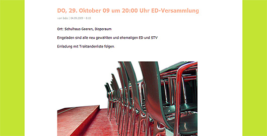 Elternrat informieren Elternrat informieren